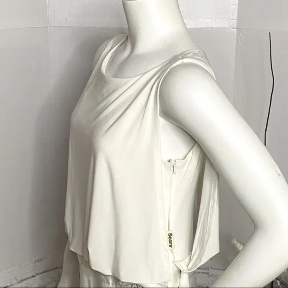 Ivory Bejewelled Jessica / Sears Midi Dress - Picture 8 of 12